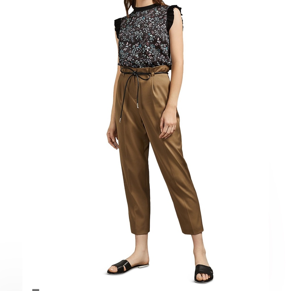 TED BAKER Letino Hazel Ruffle Top Size 2 - Picture 4 of 12